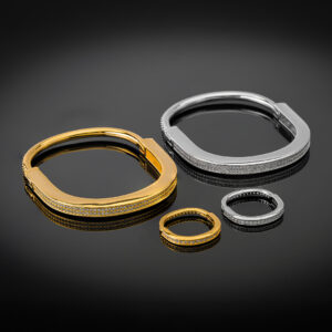 طقم قفل ستيفاني زيركون ايطالي