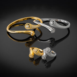 طقم تنس زيركون ايطالي